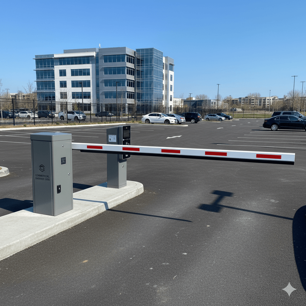 Black Bear Barrier Gate System — For parking & commercial